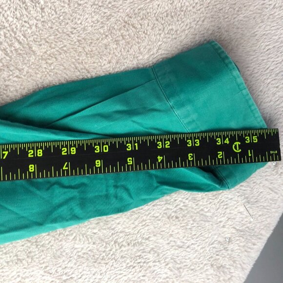 Ralph Lauren Mens Blaire Shirt XXL Green Long Sleeve Button Down Classic Cotton - Picture 7 of 11